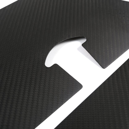 Matte Dry Real Carbon Fiber Center Console Trim Cover For Corvette C6 2005-13 107