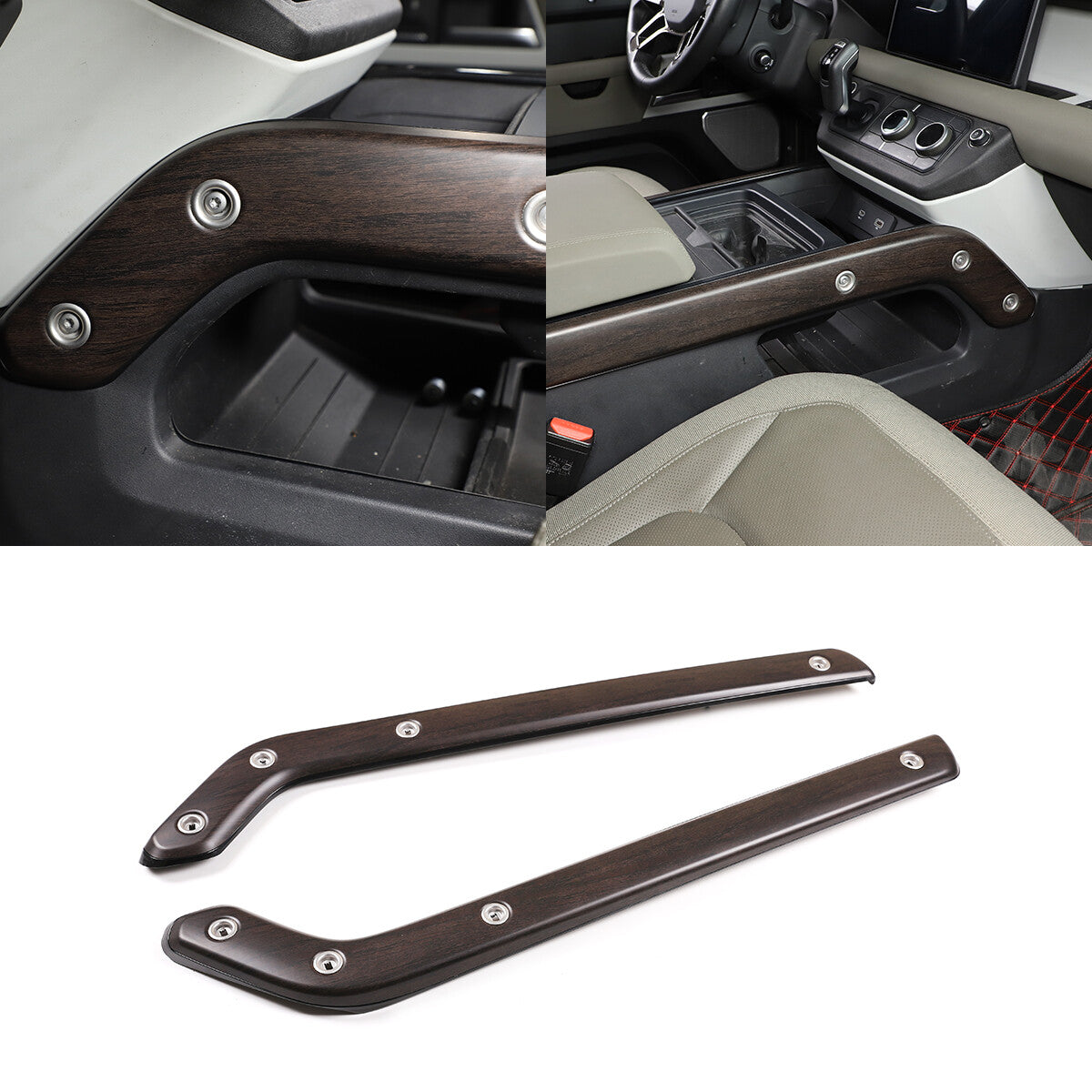 Center Console Trim Kit For Land Rover Defender L663 2020+ US 17