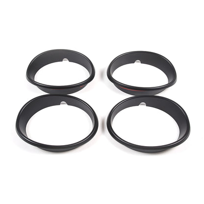 Matte Black Tail Light Lamp Cover Trim Ring Overlay For Corvette C6 2005-2013 15