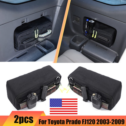 Rear Trunk Left Right Side Storage Bag Organizer For Toyota Prado FJ120 03-09 US 1