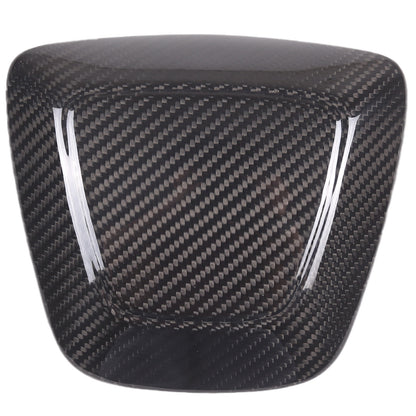 Real Carbon Fiber Steering Wheel Logo Trim Cover For Tesla Model 3 2023-2024 12