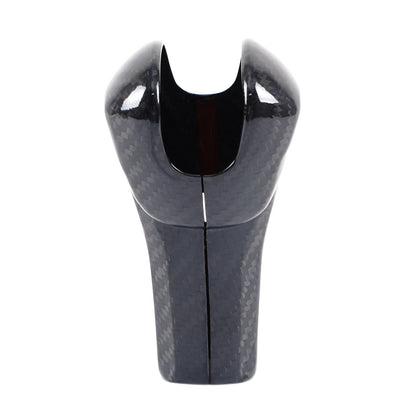 Real Carbon Fiber Center Gear Shift Head Cover Trim For Porsche Macan 2022 8