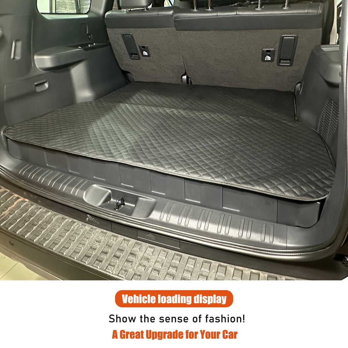 Cargo Trunk Tray Liner Rear Trunk Floor Mat For Toyota Land Cruiser LC250 24+ 2
