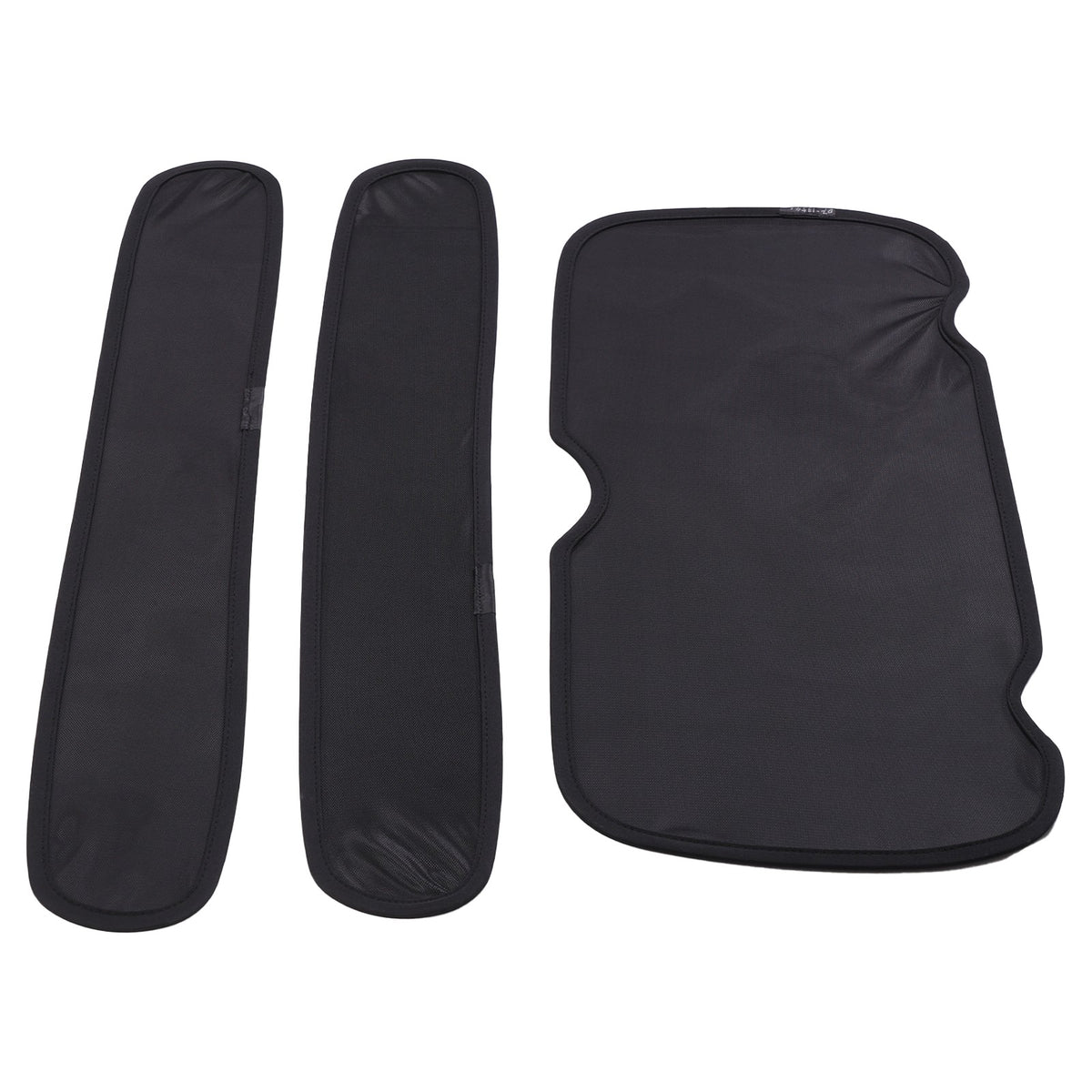 Black Memory Steel Sunroof Sunshade Cover For Land Rover Defender 2004-2018 16