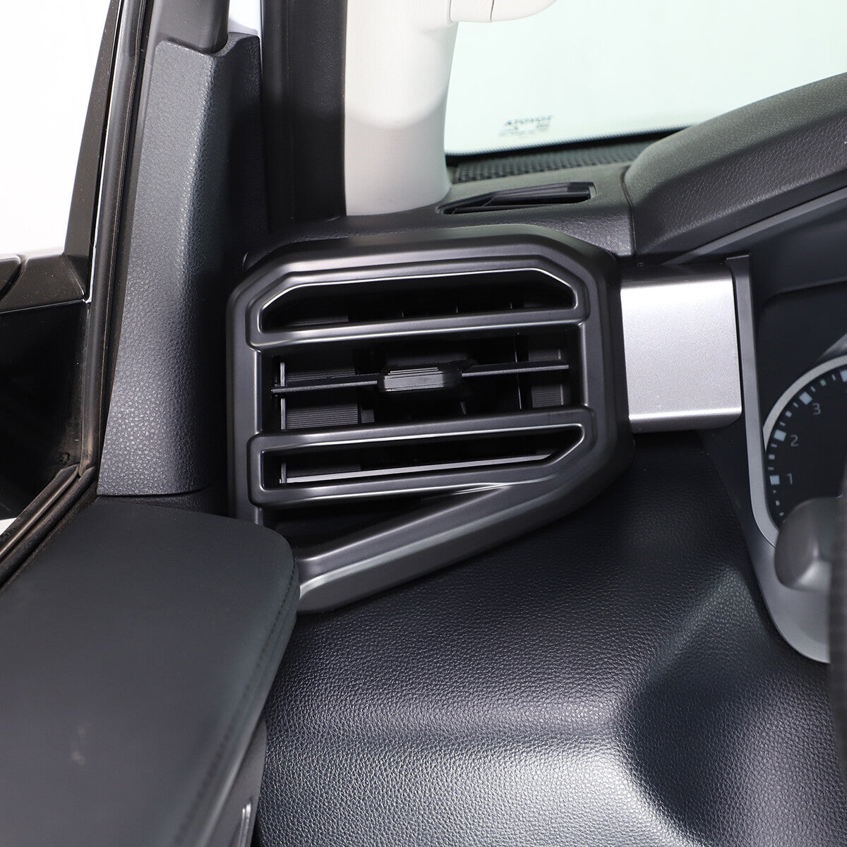 Matte Black ABS Interior Decoration Cover Trim Kit For Toyota Tundra 2022-26 US - Variants 6-10 43