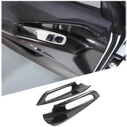 Carbon Fiber ABS Interior Full Decor Cover Trim Kit For Corvette C8 2020-2025 - Styles 36-40 45