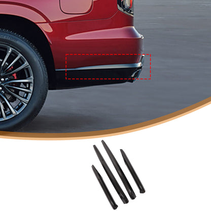 ABS Carbon Fiber Rear Bumper Corner Trim Cover For Cadillac Escalade 2021+ US 18