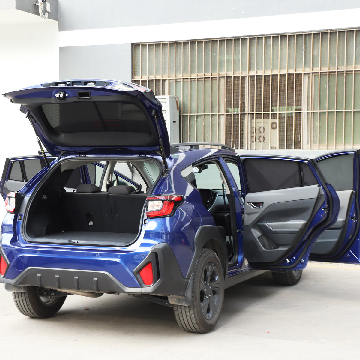 Full Car Window Screen Sun Shade Mesh Cover Windshield for Subaru Crosstrek 24+ 8