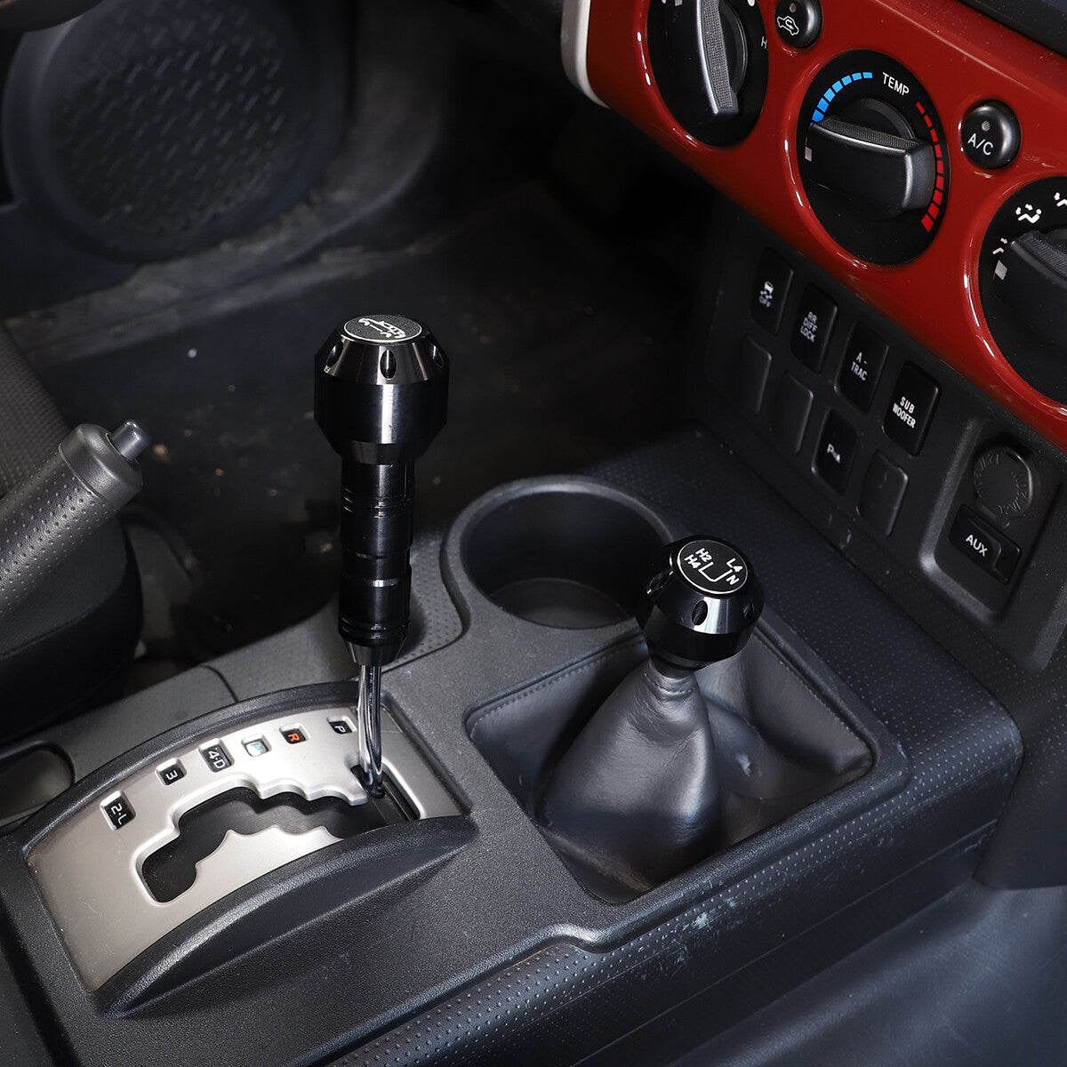 Replacement Black Aluminum Alloy Gear Shift Knob For Toyota FJ Cruiser 07-21 US 2