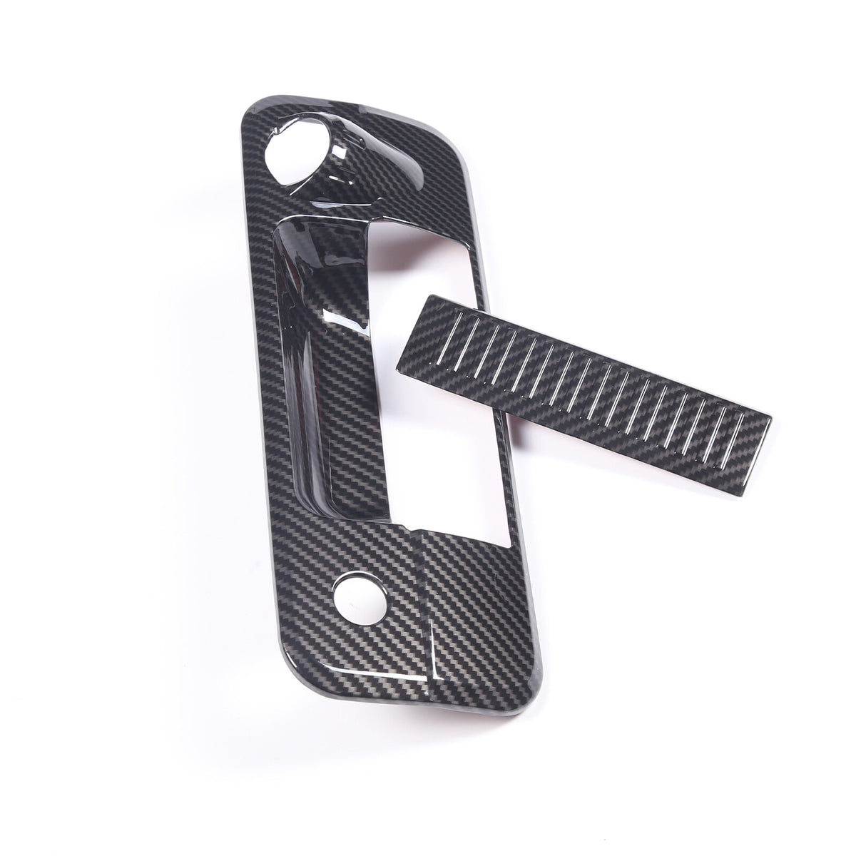 Carbon Fiber ABS Center Console Cover Trim Set For Toyota Tundra 07-13 US 7