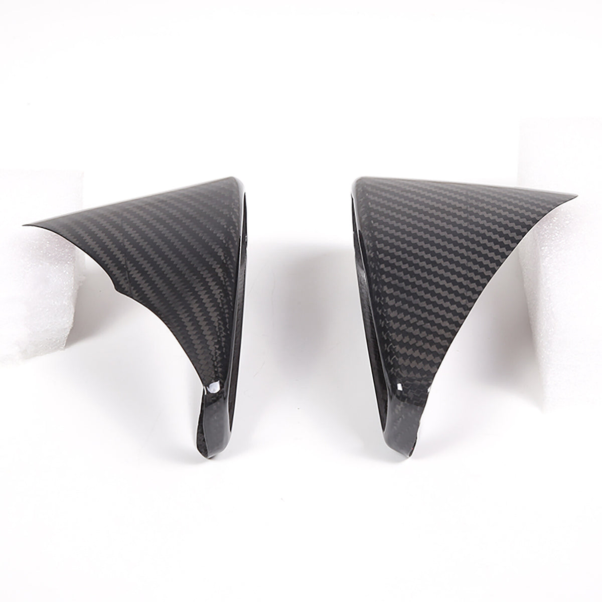 Real Carbon Fiber Dashboard Speedometer Side Cover Trim For Corvette C6 2005-13 11