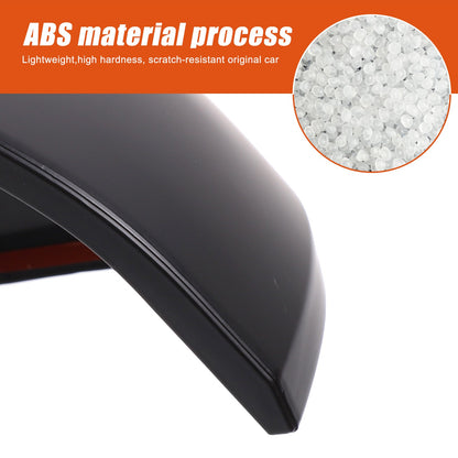 Matte Black Exterior Rearview Mirror Cover Trim For Toyota Tundra/Sequoia 2022+ 9