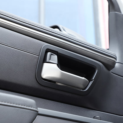 Matte Black ABS Interior Decoration Cover Trim Kit For Toyota Tundra 2022-26 US - Variants 21-25 19