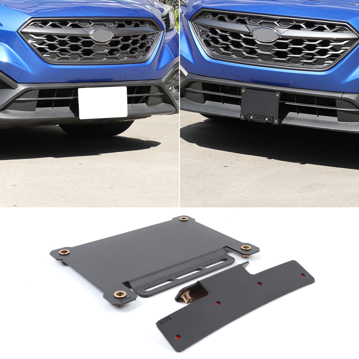 Carbon Steel Front License Plate Bracket For Subaru WRX 2022+ US Version US 21