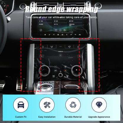 Matte Real Carbon Fiber Center Side Trim Cover For LR Range Rover Vogue L460 23+ 6