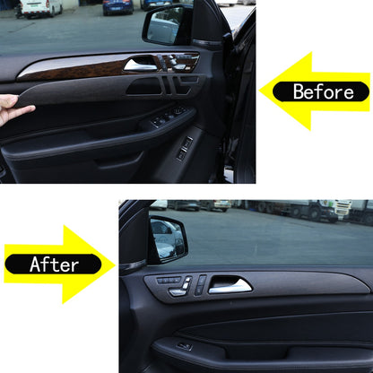 Wood Grain Door Panel Trim For Benz ML W166/GLE W166/GLS/X166/GL X164 13-19 US 7