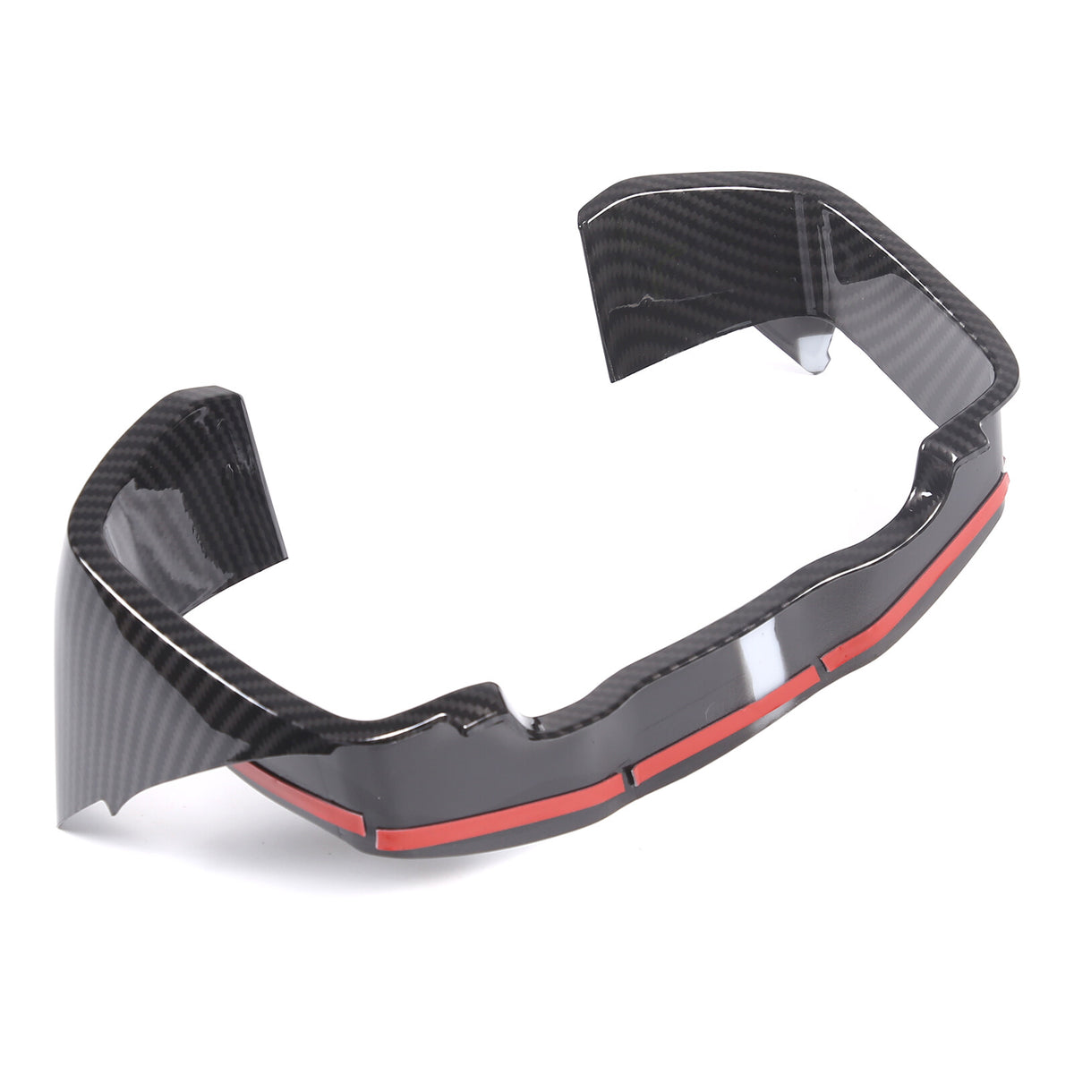 ABS Carbon fiber Dashboard Instrument Frame Trim Cover For Subaru WRX VB 2022-24 2