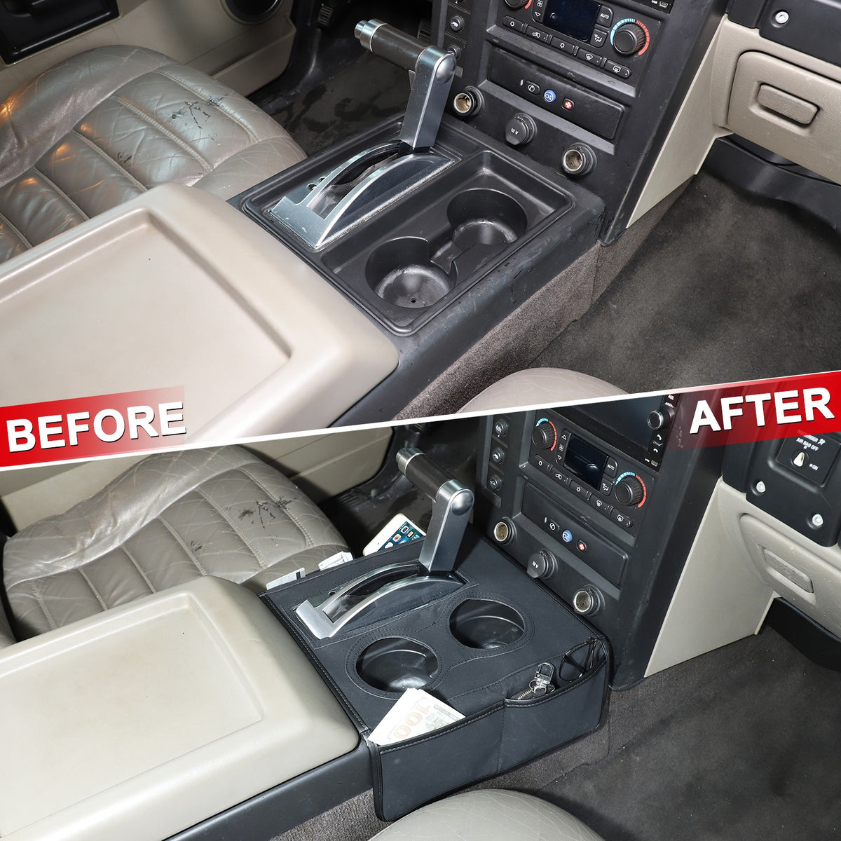 Suede Cloth Center Console Gear Shift Trim Cover For Hummer H2 2003-2009 US 12