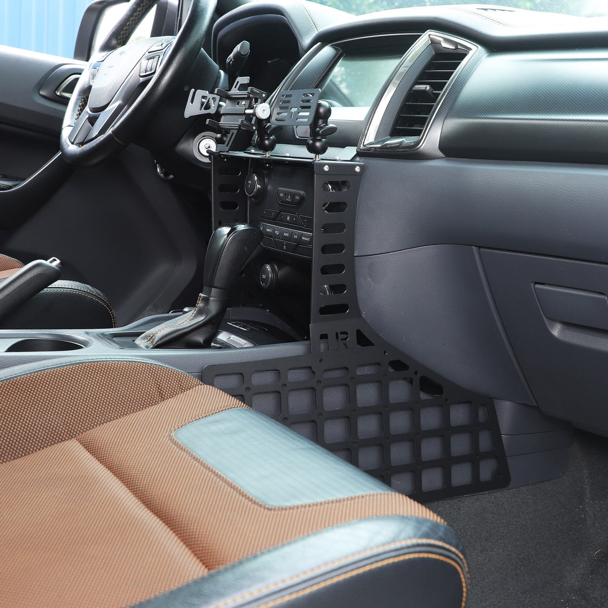 Off-Road Center Gear Shift Extension Platform For Ford Ranger T7 2015-2022 7