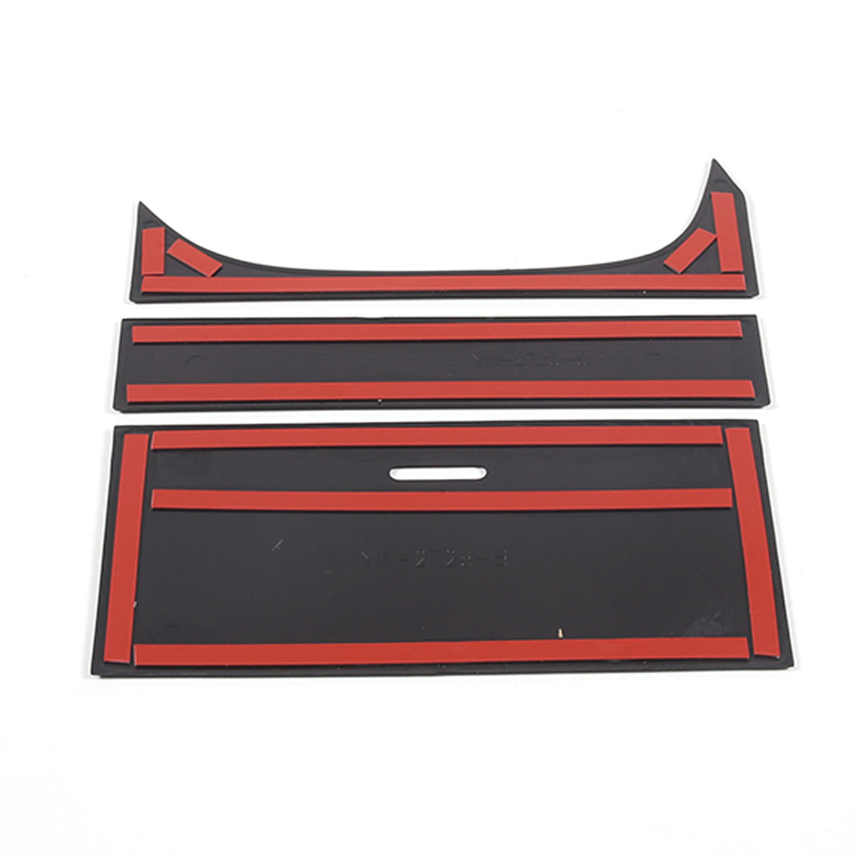 Matte Black Center Console Interior Panel Cover Trim Set For Jaguar F-TYPE 13-24 4