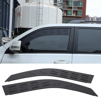Rear Door Window Louver Air Vent Panel Trim For Toyota Land Cruiser Prado 10-23 3