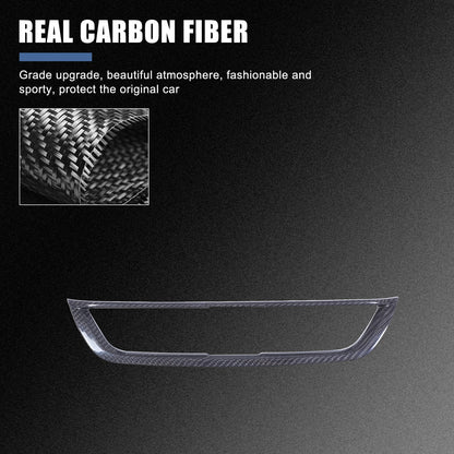 Real Carbon Fiber Center Air Vent Trim For Alfa Romeo Giulia 952 2017-20 17
