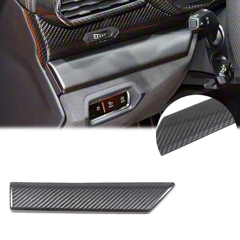 Real Carbon Fiber Half Wrap AC Switch Panel Trim For Lamborghini URUS 2018-2021 17