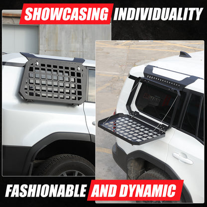 Left Side Molle Panel Trunk Shelf Storage Organizer For Land Cruiser LC250 US 3