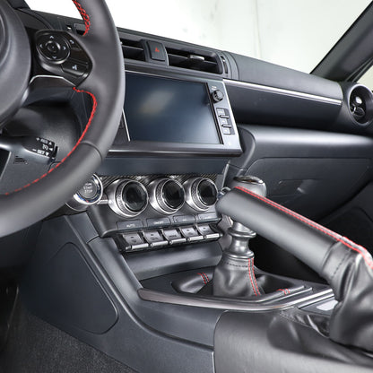 ABS Carbon Fiber Interior Center Console Trim Set For GR86/BRZ 2022-2024 US - Variants 6-10 53
