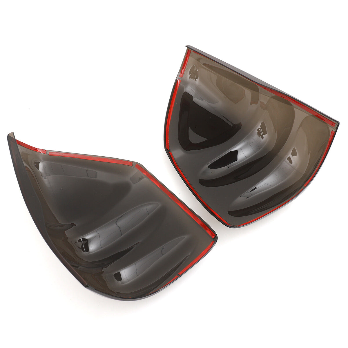 Smoked Black Rear Tail Light Guard Trim Bezel For Toyota Prado FJ120 03-09 US 15