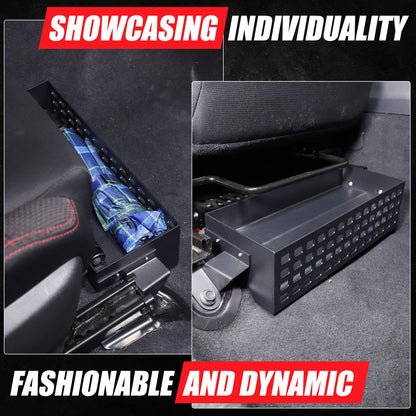 Aluminum Passenger Seat Under-Seat Storage Basket For Subaru WRX VB 2022+ 7