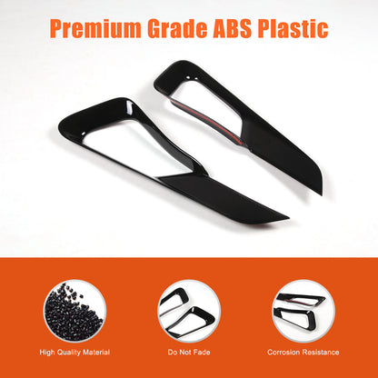 Glossy Black Center Console Gear Shift Strip Trim For Range Rover Sport 2023-24 6