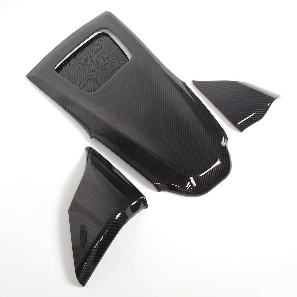 Carbon ABS Dashboard Speedmeter Panel Trim Cover Set Kit For C8 Corvette 20-25 18