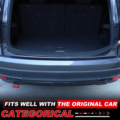 External Rear Bumper Guard Protector Trim For Honda Pilot 2016-2022 14