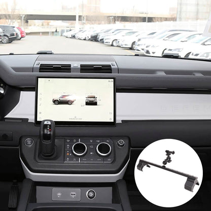 Dashboard Phone Mount W Action Cam Bracket For Land Rover Defender L663 2020-23 9