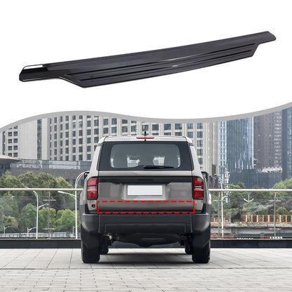 Glossy Black Molding Tailgate Liftgate Trim For Toyota Land Cruise LC250 24+ US 9
