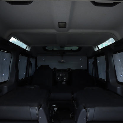 Car Full Window Sunshade Cover Shades Sun Visor For Land Rover Defender 2004-18 8