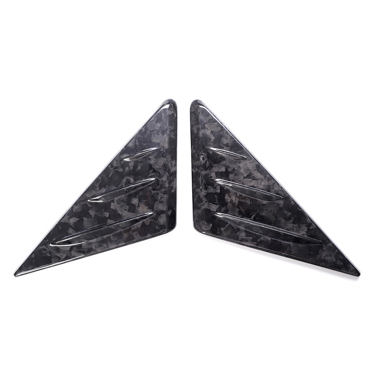 Forged A-Pillar Front Door Triangle Cover Trim For BMW 8 Series G14 15 16 19-22 10