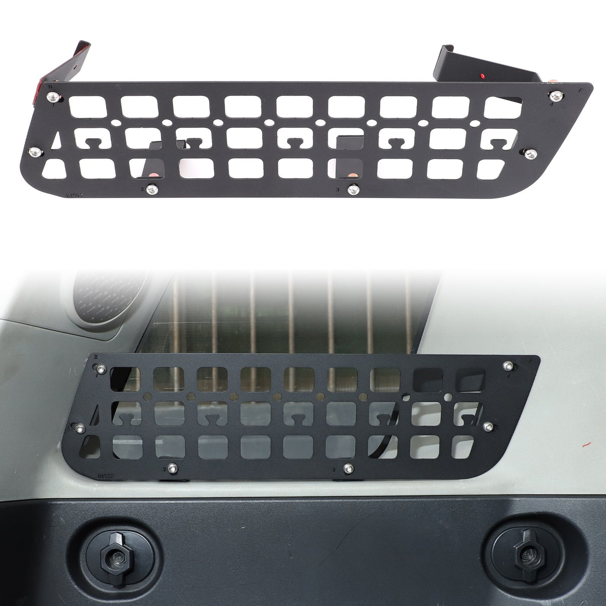 Trunk Left & Right Side Window Storage Molle Panel For Toyota FJ Cruiser 07-21 3