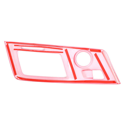 Sports Red ABS Interior Decoration Cover Trim Kit For Corvette C7 2014-19 - Styles 6-10 56