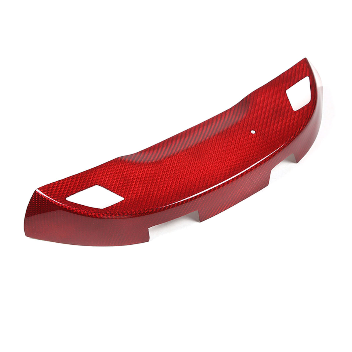 Red Real Carbon Fiber Interior Center Full Trim Set Kit For Corvette C7 2014-19 - Variants 1-5 30