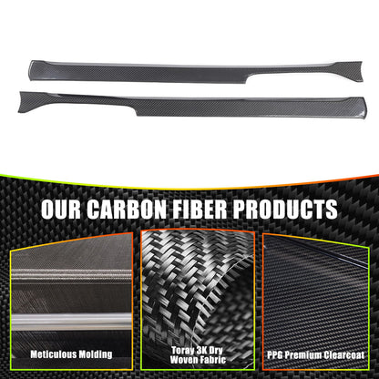 Real Carbon Fiber Center Gear Shift Side Trim For Benz G-Class W463 2019-24 5