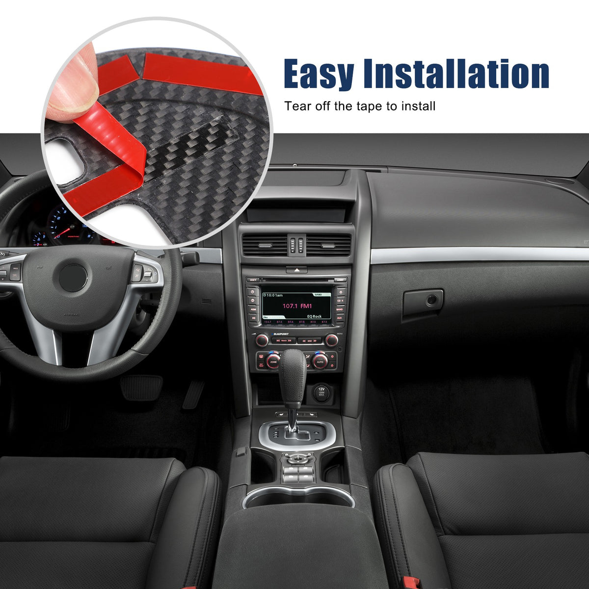 Real Carbon Fiber Gear Shift Panel Trim For Pontiac G8 AT 2008-2009 6
