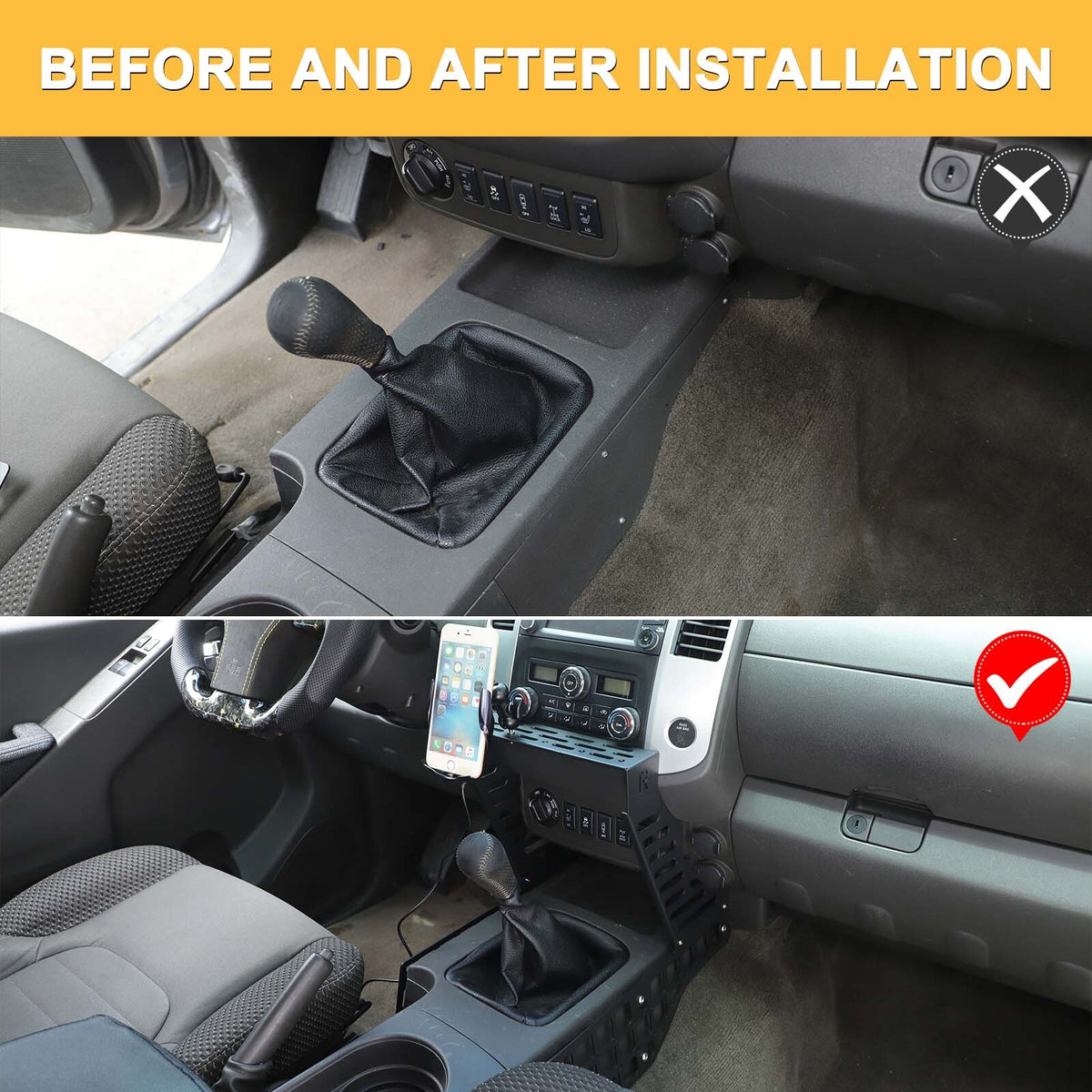 Wireless Center Multi-Function Extension Platform For Nissan Frontier 2009-2017 19
