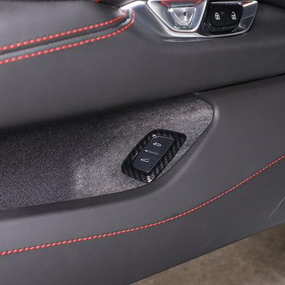 Carbon Fiber ABS Interior Full Decor Cover Trim Kit For Corvette C8 2020-2025 - Styles 11-15 47