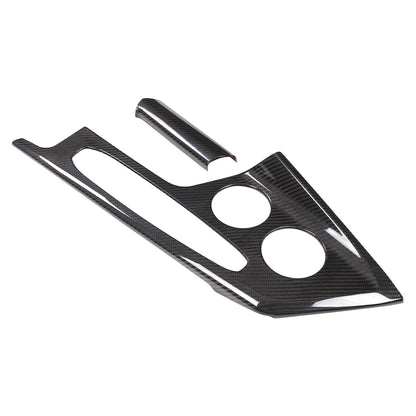 Real Carbon Fiber Center Gear Shift Panel Cover Trim For Corvette C8 2026+ US 4
