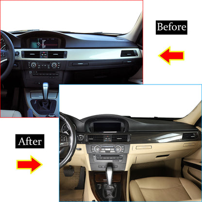 Carbon Fiber ABS Interior Decoration Cover Trim Kit For BMW 3 Series E90 2005-12 - Variants 11-15 14