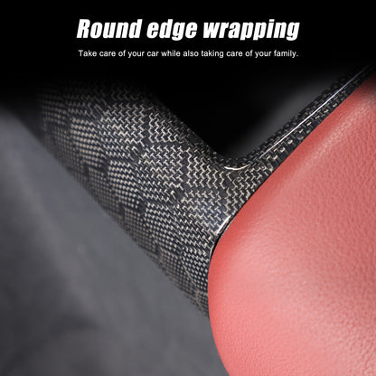 Honeycomb Carbon Fiber Rear Storage Box Panel Trim For Toyota Supra A90 2019-24 10