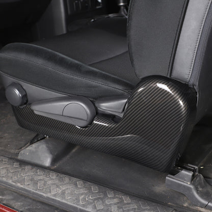 Carbon Fiber Style Seat Handle Panel Cover Trim For Toyota FJ Cruiser 07-21 US 3