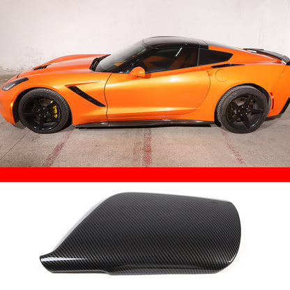 ABS Carbon fiber Center Console Armrest Box Cover Trim For Corvette C7 14-19 US 3